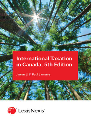 cover image of International Taxation in Canada